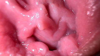 Close up wide pussy spreading and dirty talk, Sexy Mia wants to cum with you