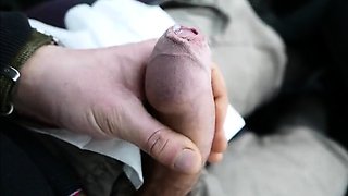 Outdoor Masturbation with My Big Cock