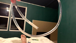 Filthy GILF Swallows, Creampie From Her Own Cunt