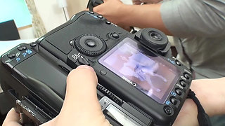 Oriental Hairy Scene-4_japanese Woman with a Big Ass in a Bikini Fucked by Two Cocks in a Threesome