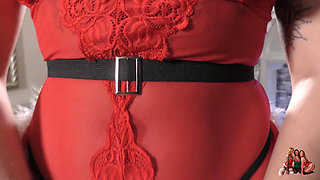 Xmas bang with Melody Pleasure