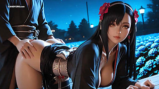 AI Generated Tifa Lockhart Final Fantasy Sex In The Lewd Gardn