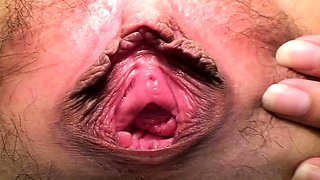 Amateur close up pov hj to nice big rod