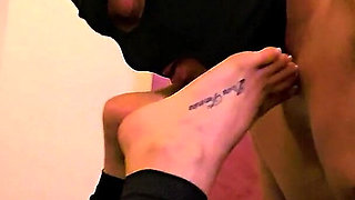 Sheela Sinner Foot Worship Barefoot Kissing Smelling Foot Fetish Socks Smelling
