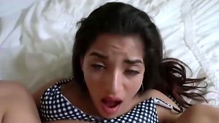 Taboo stepdaughter gets pounded by her daddy