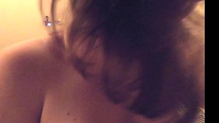 Very Hot Amateur French Teen couple tit fuck on Webcam