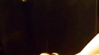 25 Mature Woman Masturbating with Her Feet up on a Glory Hole Table - Ruby