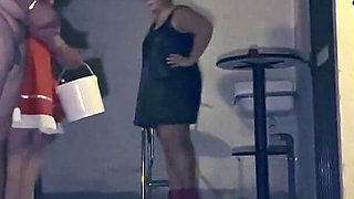 Dominatrix Mistress April - Three Slave with One Whip - Part Two