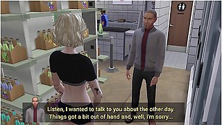 Car Toon - Desperate Teen Fucks Old Men- Part 2 - Ddsims