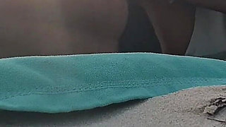 MILF Beach Blowjob with Swallow