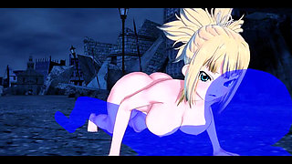 Dr Stone Hentai - Kohaku Boobjob and Handjob - Japanese Asian Manga Anime Game Porn