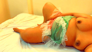 Fucked Hot Stepsister in Law by Stepbrother in Law When She Was Alone in Hotel Bed & Masturbat