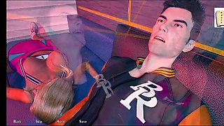 Three-dimensional hentai adventure with big tit college girls and ecchi fun