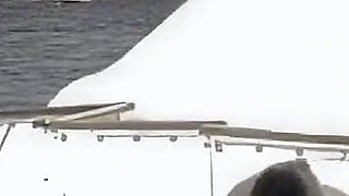 A Blowjob on the Seas, with Anal Sex on a Boat