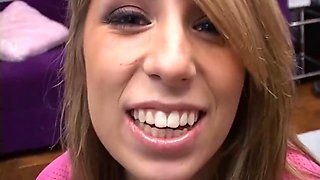 Allyssa Halls Blonde MILF Titfuck and Cock Suck