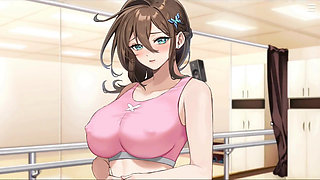 Hentai Game - Married Woman Seductive Dance Practice Leads to Passion - V-lover