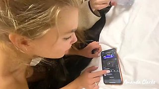 Amateur Lesbian Teens Amanda & Milka Watch Porn and Try 69 Face Sitting - Homemade First Time Lesbian Sex