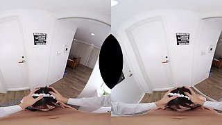 Japanese Maid Explores Sensual Solo VR With Intense Passion Desire