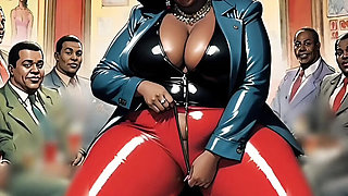Cartoon Cuckold Club: Octopussy MILF Cheats with Blacked in Hentai Animation