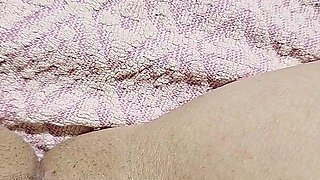 Inserting a Small Cup Into the Wet Pussy