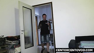 Blowjob action with tough Patty from Cento X Cento