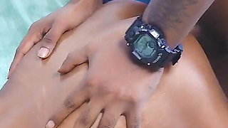 Desi Indian Horny Skiny Step-sister Fucked by Her Step Brother Very Hard and She Took Cumshot on Her Face ( Hindi Audio )