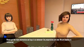 Dim the lights for a romantic dinner at a luxury motel in this sexy 3D cartoon episode