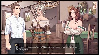 Cartoon movie, big boobs blonde, sexy but