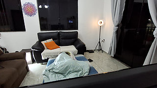 She Masturbates and Dreams of Her Neighbor Caressing Her.