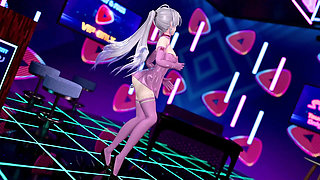 [mmd] Haku -i Will Be Yours Anal Plug Pussy Double Succubus Pattern Pink Erotic Fun Uniform