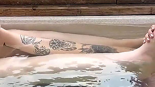 Hot Tub Feet-wave