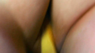 Blonde Model Gets Oiled up and Railed