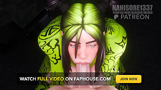 Fortnite Billie Sloppy Blowjob POV 3D Animation