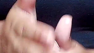 Thumb Pleasure Thumb: I Pushed It to the Limit by Rubbing Its Frenulum and Its Shot Was Incredible