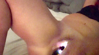 Wife step mom solo sex with toys cumming part 1