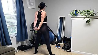 Bdsm bitch toys ass and pierced pussy in fetish hd solo