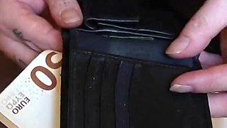 POV Hand Over All Your Money