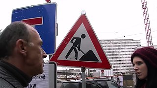 Old grandpa persuades 18 year old german student