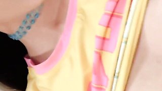 Romantic Carmen Rae - natural tits smut - Family Strokes