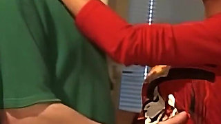 Pregnant Redhead Slut Gets Pounded Hard in Every Hole