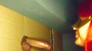 19 MILF Little Devil at Gloryhole - Ornella