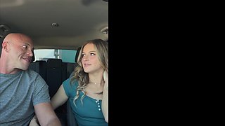 Teen stepdaughter gets fucked by stepdad