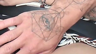 Teen Hitchhiker Asks for Help! She Gets Seduced Into Pussy Rubbing Orgasm!