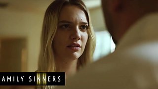 Cute Blonde Kenna James was fucked by her dominant stepfather