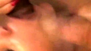 Endearing sweetie's cuckold action