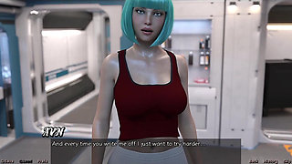 Stranded in Space - Bisexual Girl Next Door Wants to Talk with Me