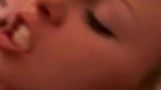 Blonde Silicone Slut Deepthroats Two Fat Monster Cocks and Gets Wrecked