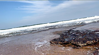 Where The Waves And Sand fill my pussy