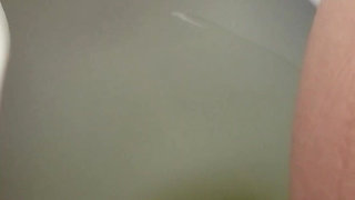 Desperate Redhead & the Public Toilet