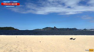 Poking Mexican Dame on Holidays in Rio de Janeiro - Guzzle Jizm (Katty West)